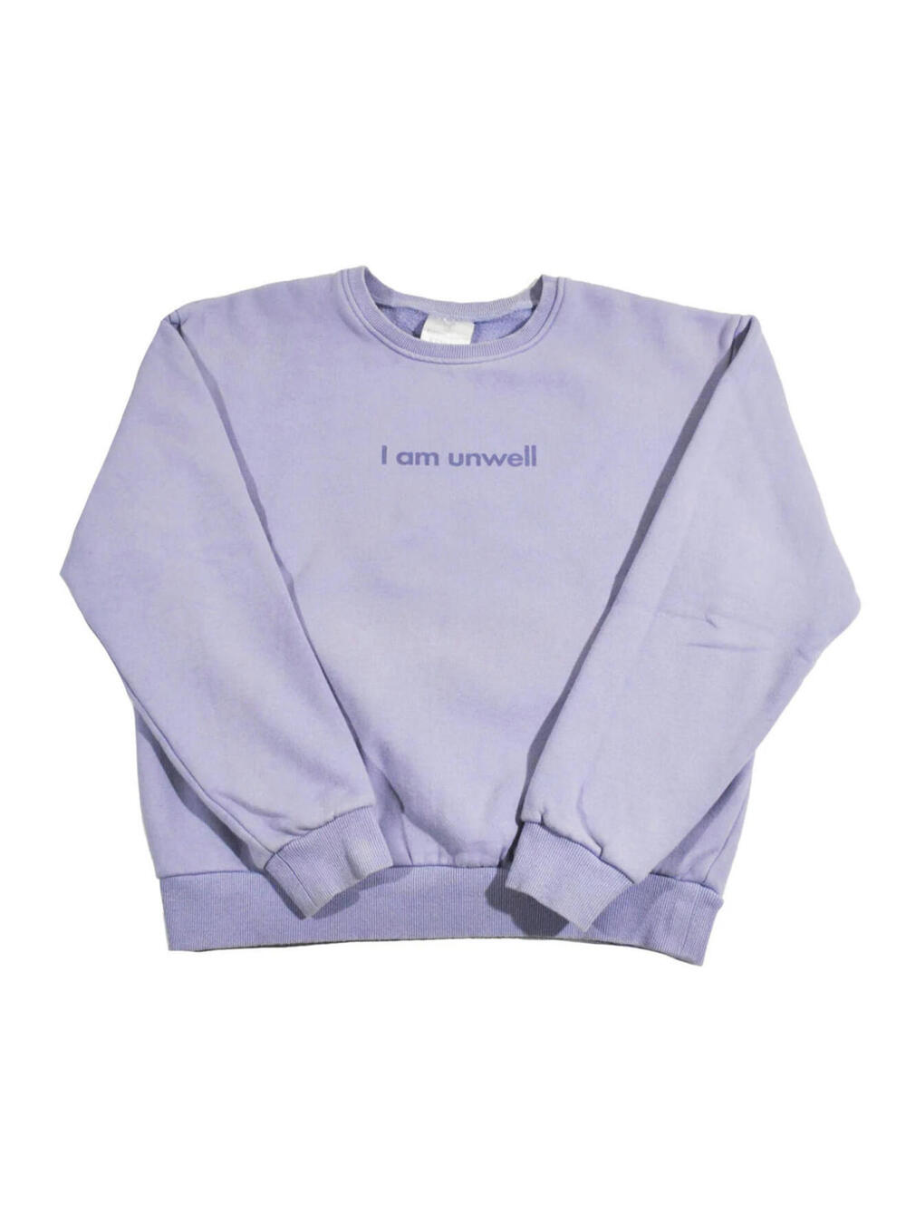 Alex Cooper I am Unwell Podcast Purple Crewneck Sweatshirt Size X-Small